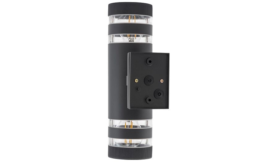 Sieraro | E27 buitenwandlamp up-down | IP54 zwart