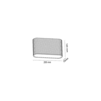 Wandlamp LILLE (gips)