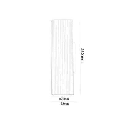 Wandlamp BREST (gips)