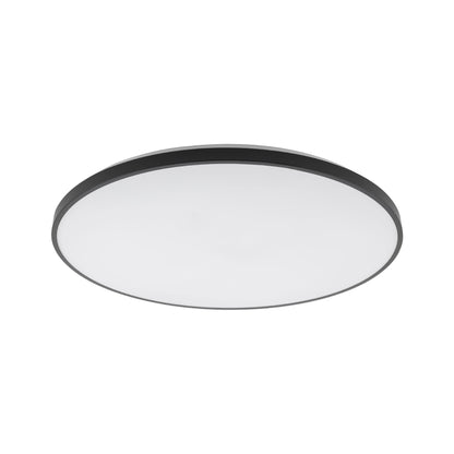 AGNES ROUND LED PRO zwart ronde plafondlamp IP44