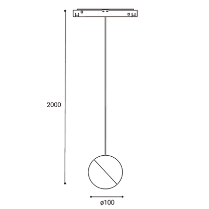 LED2 MAG LOCO Z 48V - afmetingen