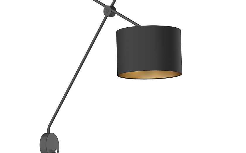 VIPER I wandlamp zwart