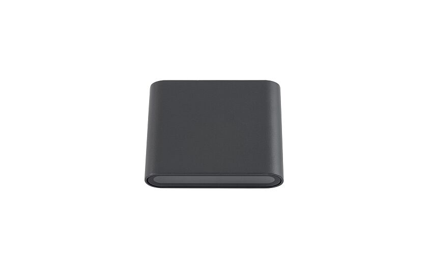 Semoro | LED buitenwandlamp up-down | IP54 grafiet