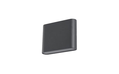Semoro | LED buitenwandlamp up-down | IP54 grafiet