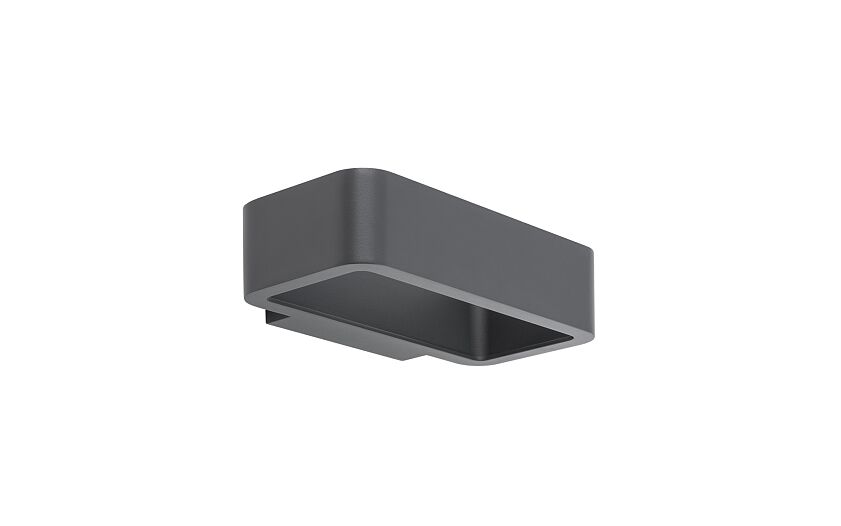 Munaro | LED buitenwandlamp breed | IP54 grafiet