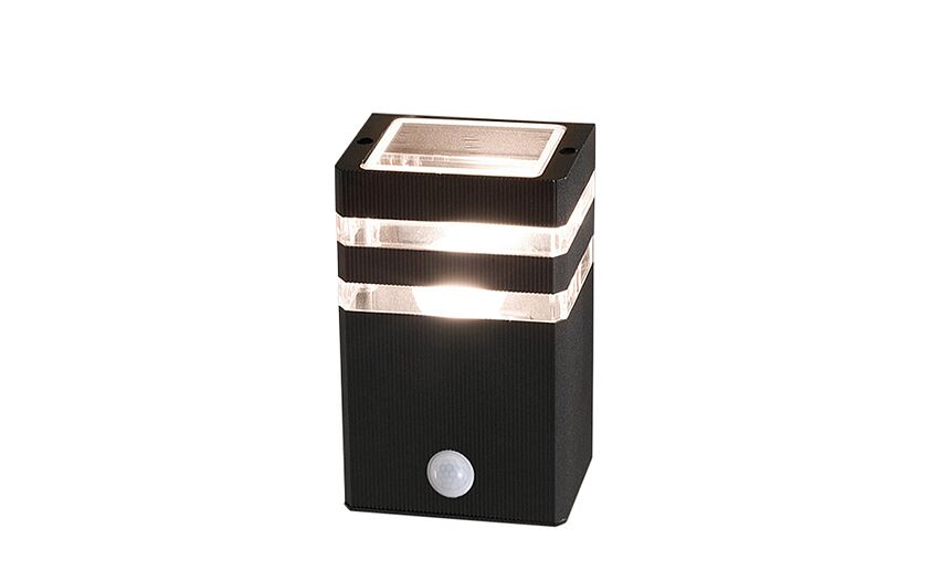 Riano | E27 buitenwandlamp | IP54 zwart
