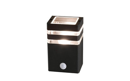 Riano | E27 buitenwandlamp | IP54 zwart