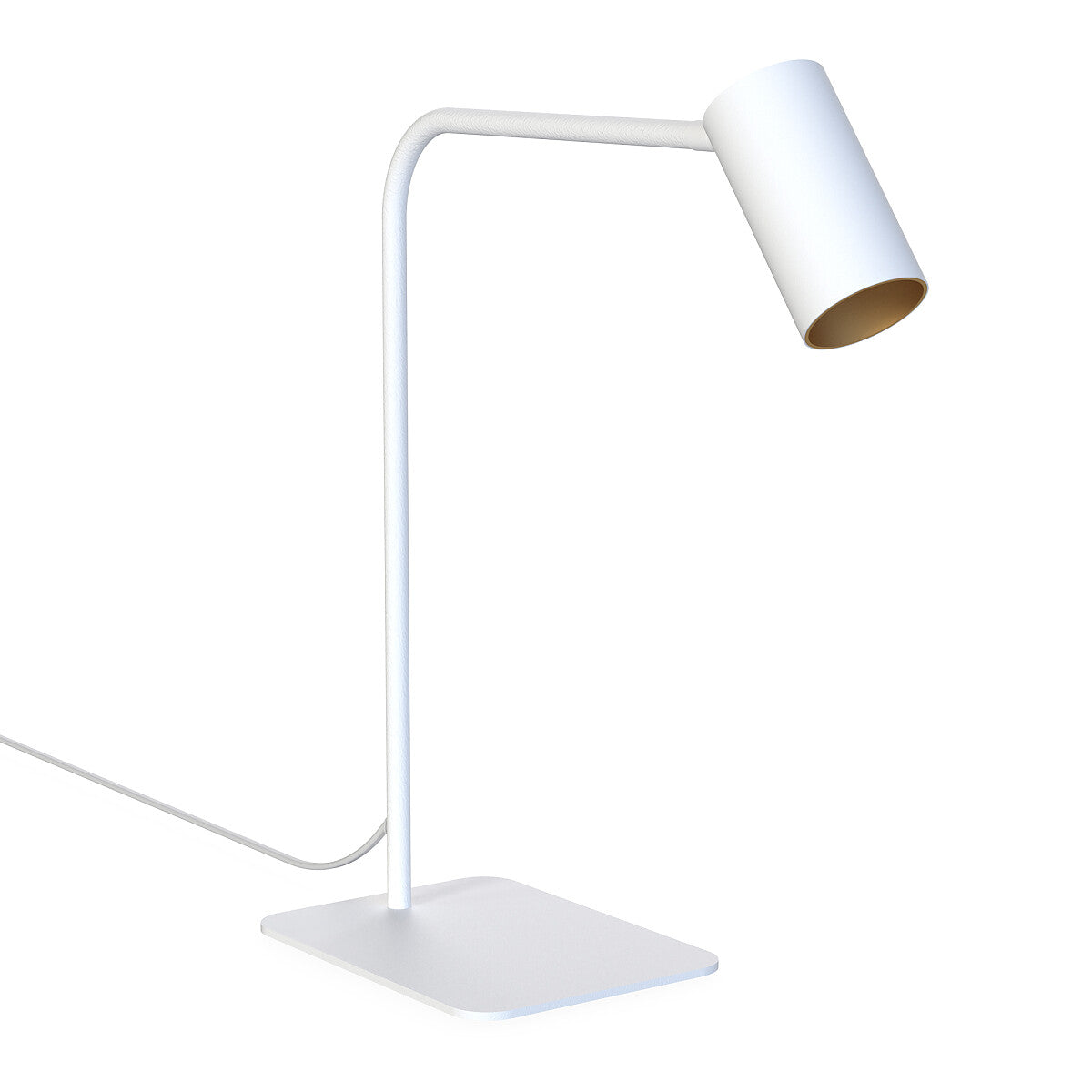 MONO tafellamp wit-goud