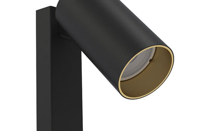 MONO I wandspot zwart-goud