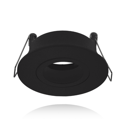Mistaro met HESSLE armatuur zwart IP65 kantelbaar