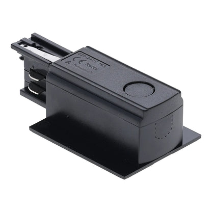 Lumexa inbouw power connector rechts zwart