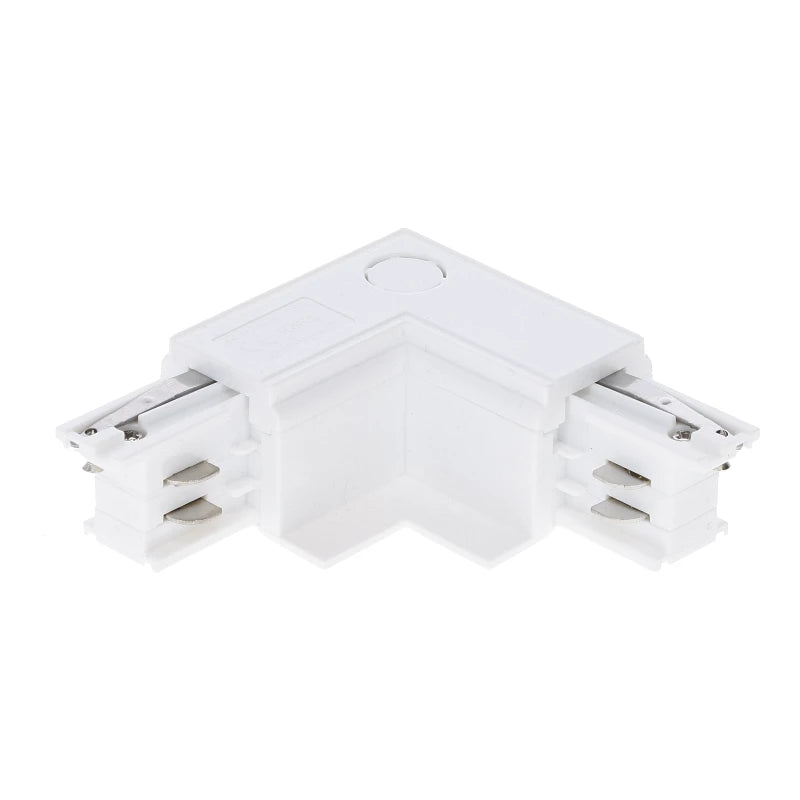Lumexa inbouw L-connector buitenhoek wit