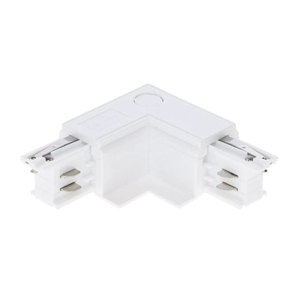 Lumexa inbouw L-connector buitenhoek wit