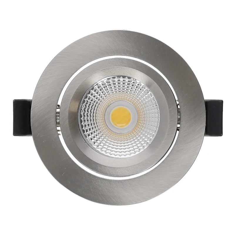 Slimaro LED inbouwspot zilver