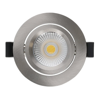Slimaro LED inbouwspot zilver