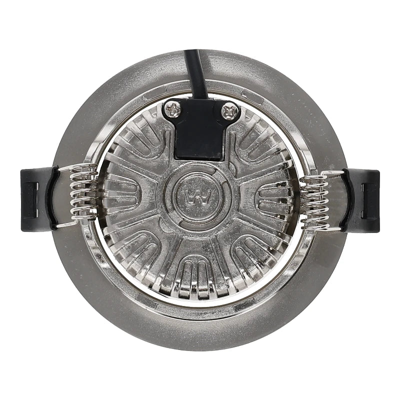 Slimaro LED inbouwspot zilver