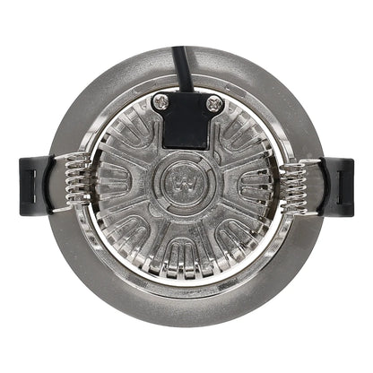 Slimaro LED inbouwspot zilver
