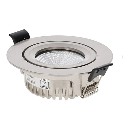 Slimaro LED inbouwspot zilver