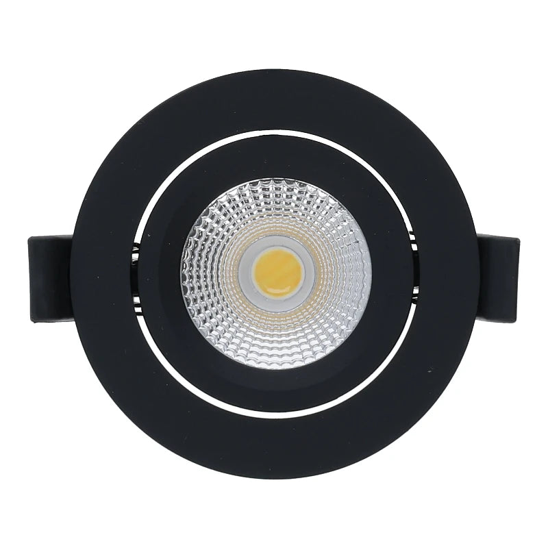 Slimaro LED inbouwspot zwart