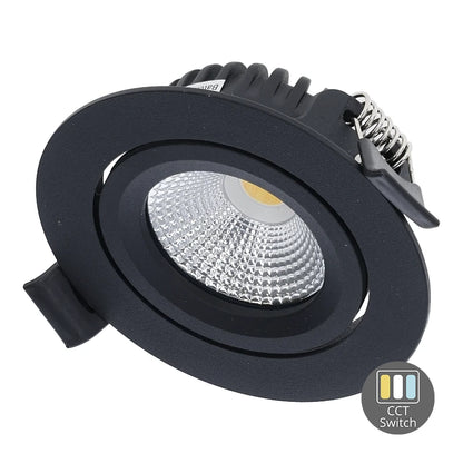Slimaro Slim-Fit LED inbouwspot zwart