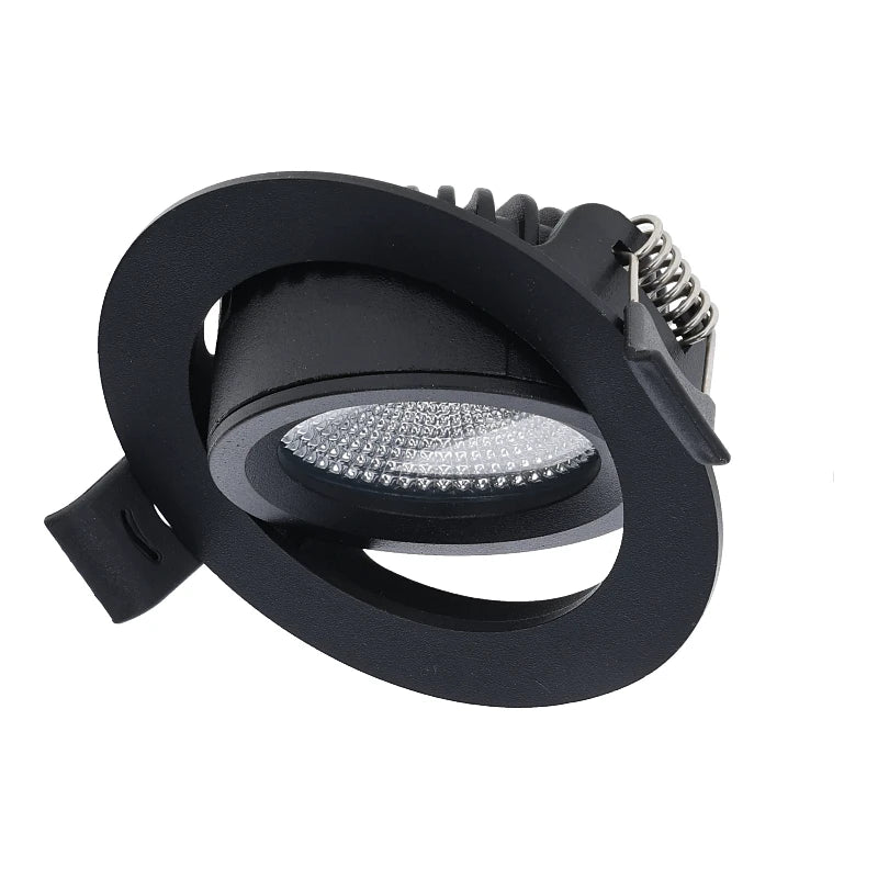 Slimaro LED inbouwspot zwart