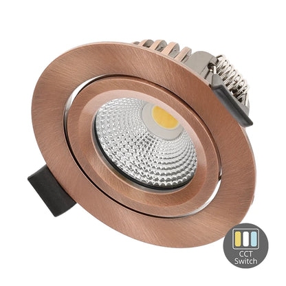 Slimaro Slim-Fit LED inbouwspot koper