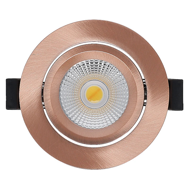 Slimaro LED inbouwspot koper sfeer