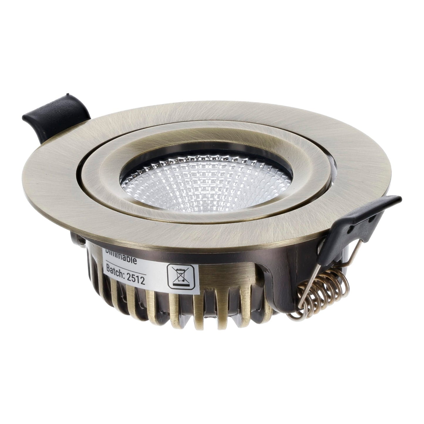 Lumexa LED Inbouwspot Slim-Fit Champagne zijaanzicht