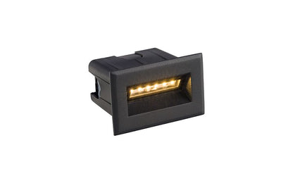 Bayano | LED inbouw buitenwandlamp | IP65 zwart