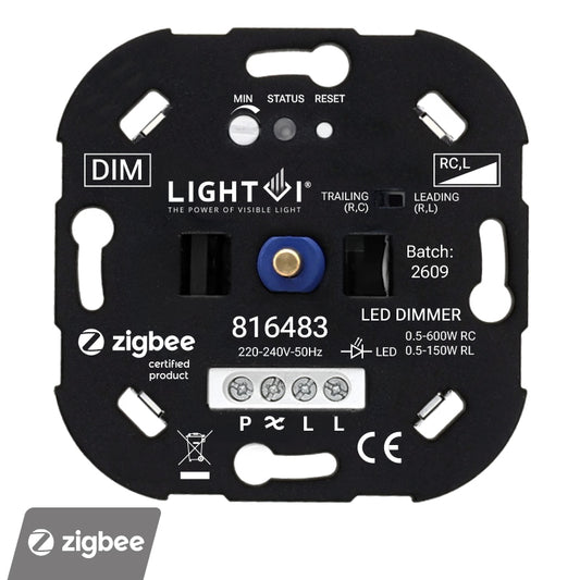Triac LED draaidimmer Zigbee 300W