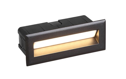 Bayano | LED inbouw buitenwandlamp | IP65 zwart