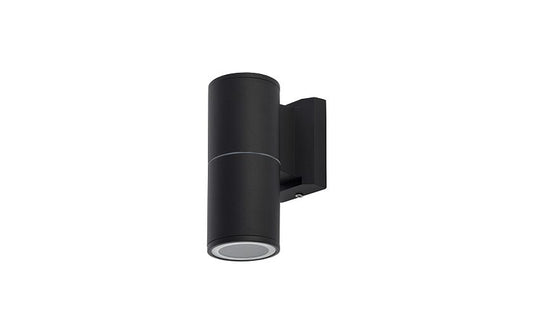 Exaro | GU10 outdoor wall light | IP54 black