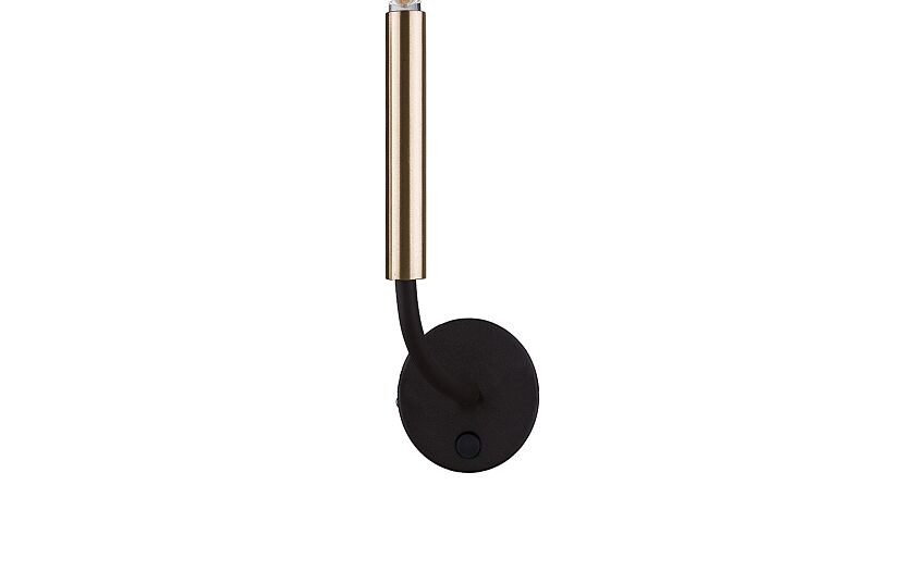 STALACTITE I wandlamp solid brass