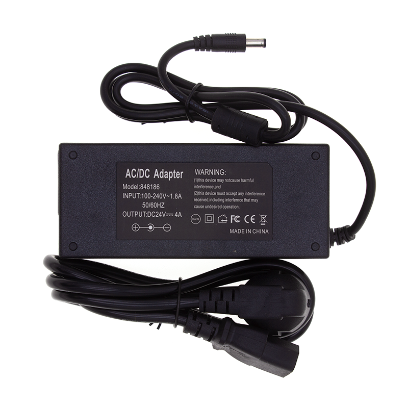 24V voedingsadapter 96W voor LED strip