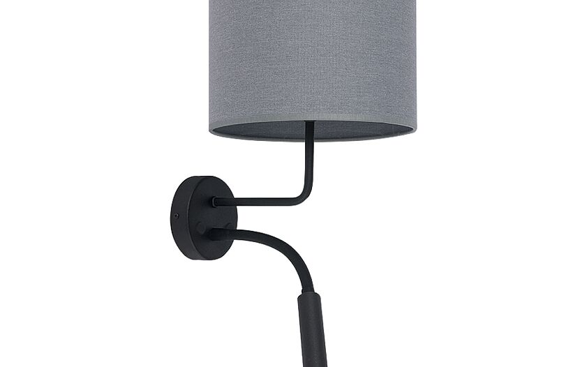 HOTEL PLUS wandlamp grijs