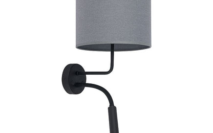 HOTEL PLUS wandlamp grijs
