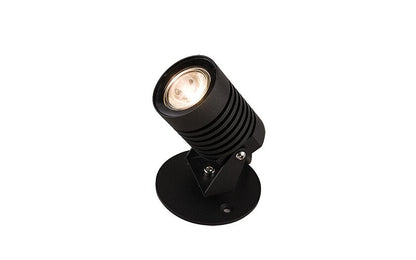 Spikano | LED buitenwandlamp accent | IP54 zwart