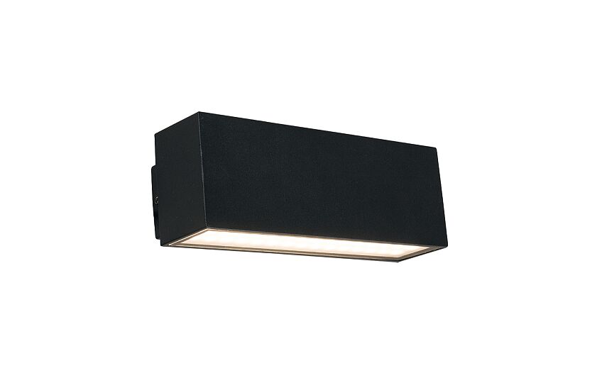 Unitaro | LED buitenwandlamp up-down | IP54 zwart