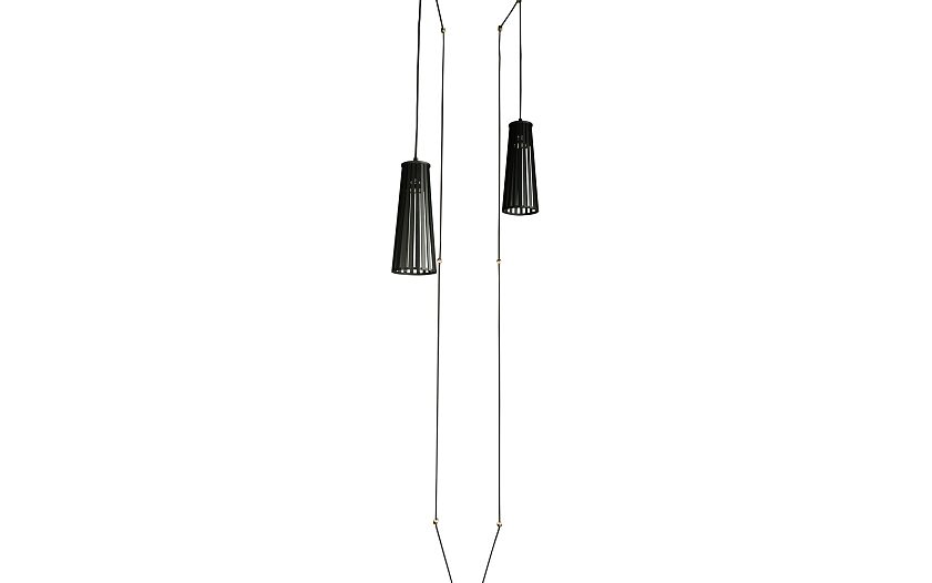 DOVER II wandlamp met schakelaar zwart