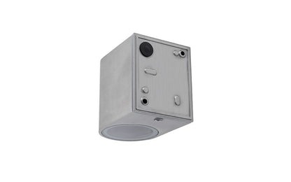 Arisaro | GU10 buitenwandspot | IP54 zilver