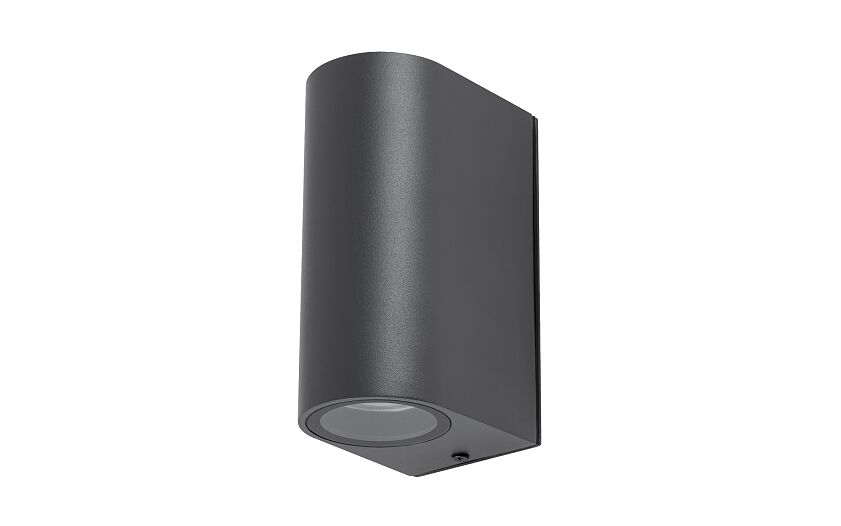 Nicaro | GU10 buitenwandlamp | IP54 grafiet