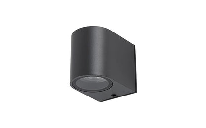Nicaro | GU10 buitenwandlamp | IP54 grafiet
