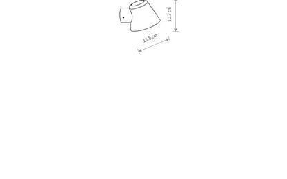 Soulano | GU10 buitenwandspot | IP44 grafiet