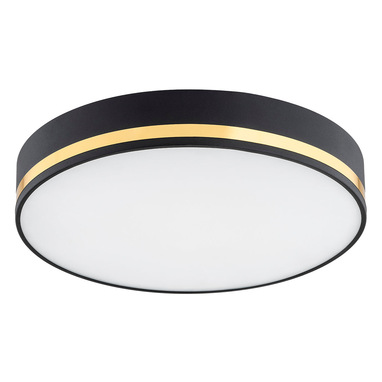 Amore plafondlamp Zwart met goud