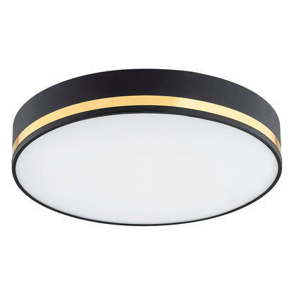 Amore plafondlamp Zwart met goud