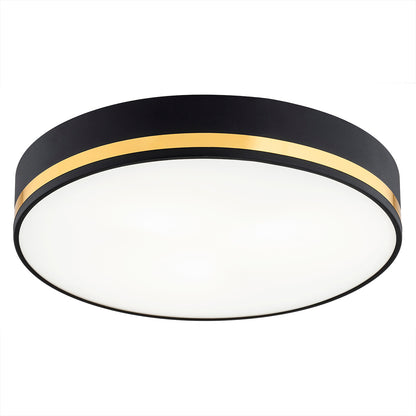 Amore plafondlamp Zwart met goud