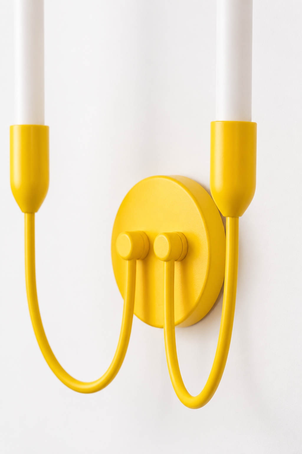 Augustine wandlamp Melkwit-geel