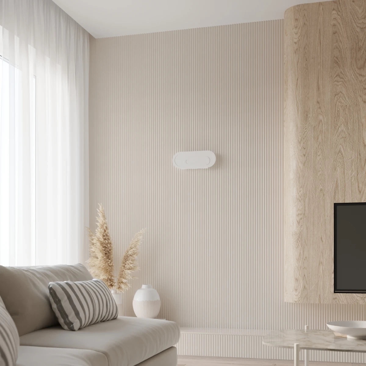 Aeris Line | minimalist wall lamp | G9 white