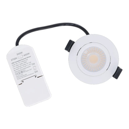 Aristo Slim-Fit | ultra-thin LED recessed spotlight | 5/7 W CCT IP65