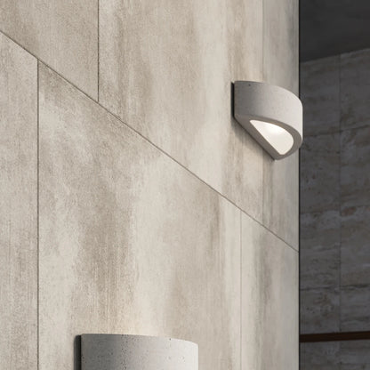 Atena Raw Concrete Wall Lamp G9 | Industrial Wall Lighting